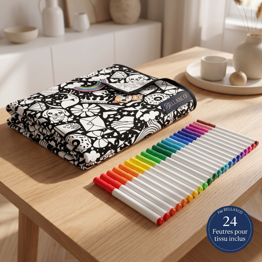Kit couverture à colorier